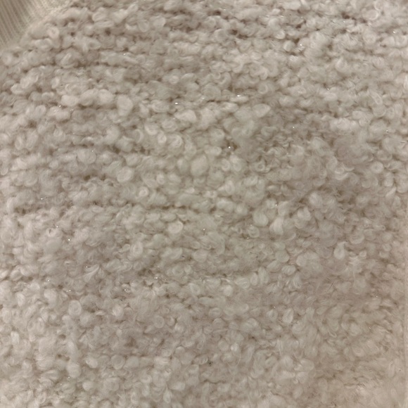 Juicy Couture Cream Textured Cowl Sweater NWT - Picture 6 of 7